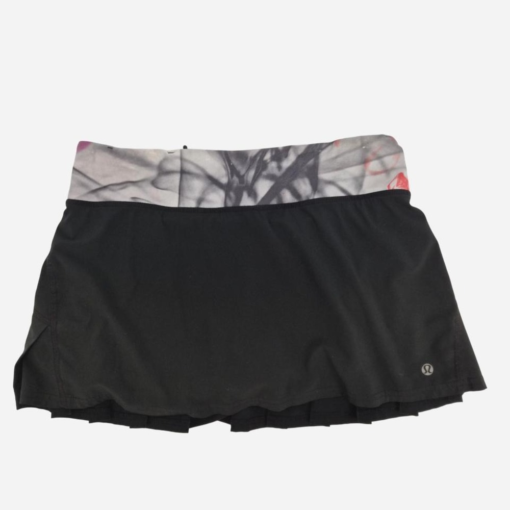 Lululemon Speed Skirt Unicorn Tears/Black Size 4‎